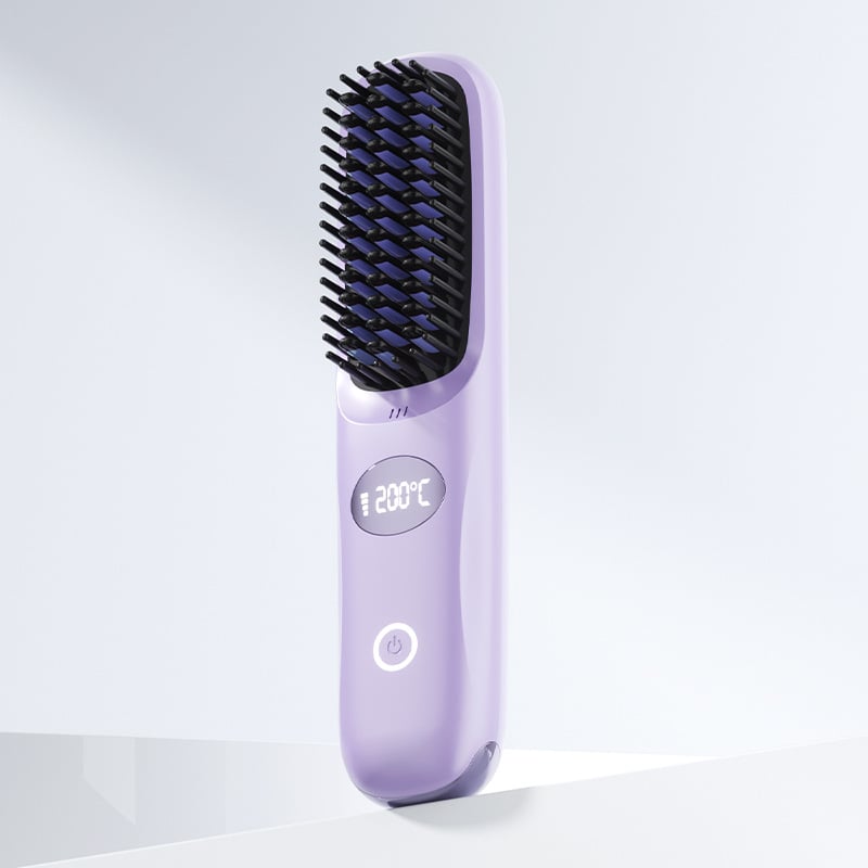 💖NUR NOCH 49 % RABATT💖 2-in-1-Haarglätter und kabelloser Haarglätter mit LED-Anzeige