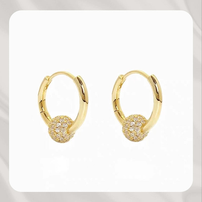 đ Schmuck-Special: 1+1 gratis! ⨠Goldene Kugelohrringe â Elegant, verspielt & immer passend đđ