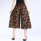 (🎁Hot Sale 2024 für das neue Jahr🎁-49 % RABATT) Damen Culottes aus Chiffon mit weitem Bein und hoher elastischer Taille
