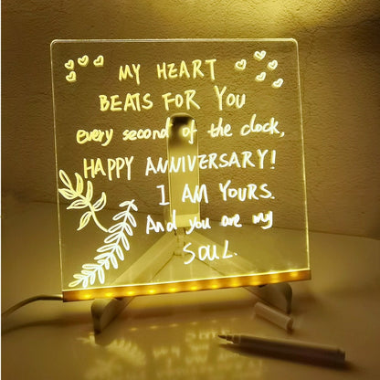 ✨Letzte Woche zum Sonderpreis: € 18.99 !!⏳🎨Leuchtende LED-Zeichentafel für Kinder