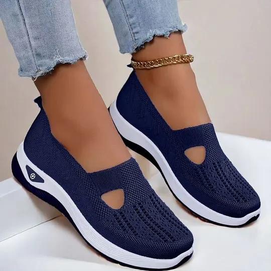 🔥Damenschuhe, bequeme, atmungsaktive, rutschfeste orthopädische Wanderschuhe für Menschen mittleren Alters und ältere Menschen