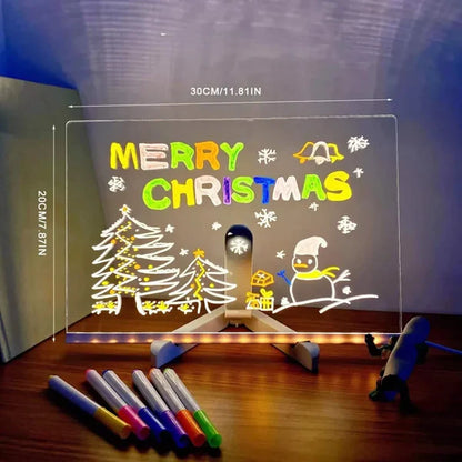 ✨Letzte Woche zum Sonderpreis: € 18.99 !!⏳🎨Leuchtende LED-Zeichentafel für Kinder