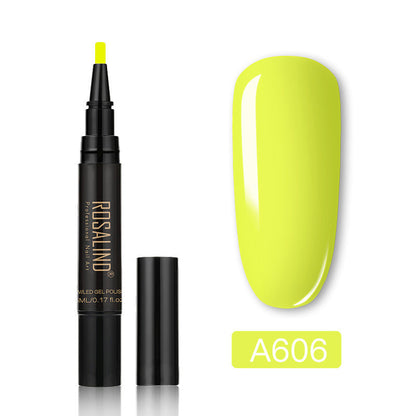💅 Nur 3 €! 3-in-1-Nagellackstift – ohne Unterlack/Topcoat | Umweltfreundliches Wasserharz | DIY-Nagelset ✨