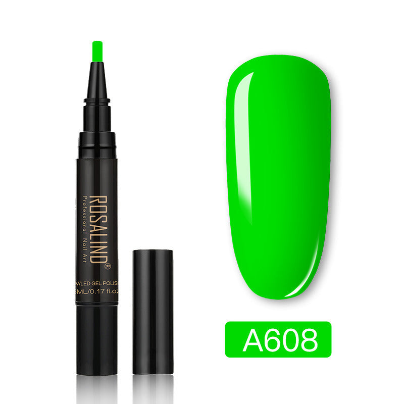 💅 Nur 3 €! 3-in-1-Nagellackstift – ohne Unterlack/Topcoat | Umweltfreundliches Wasserharz | DIY-Nagelset ✨