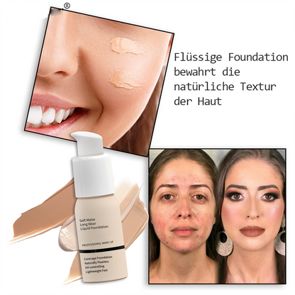 🔥Kaufen Sie 1, erhalten Sie 1 kostenlos🔥Weiche Matte Flüssige Foundation