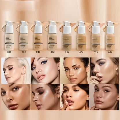 🔥Kaufen Sie 1, erhalten Sie 1 kostenlos🔥Weiche Matte Flüssige Foundation