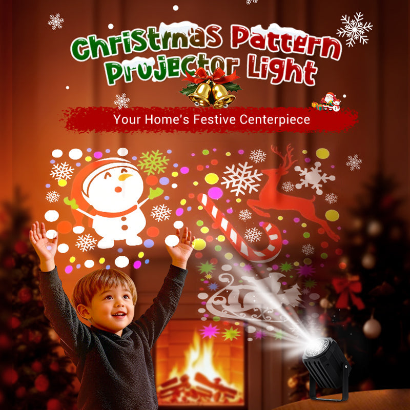 ⏰Vorverkauf für 2026 ⚡🔥50% RABATT🎅Rotierender LED-Weihnachtsprojektor