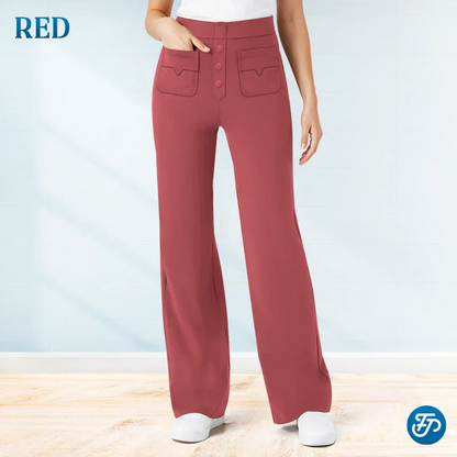 🔥Letzter Tag 50% RABATT🔥2026 NEUE Damen Casual High Waist Stretch Hose