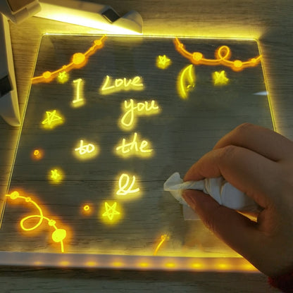 ✨Letzte Woche zum Sonderpreis: € 18.99 !!⏳🎨Leuchtende LED-Zeichentafel für Kinder