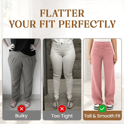 🔥Letzter Tag 50% RABATT🔥2026 NEUE Damen Casual High Waist Stretch Hose