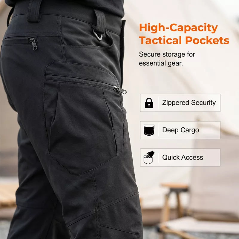 👖 Herren Cargohose – robust, mit mehreren Taschen, 9 Farben – ideal für Arbeit, Wandern & Alltag 💪🎨🏔️