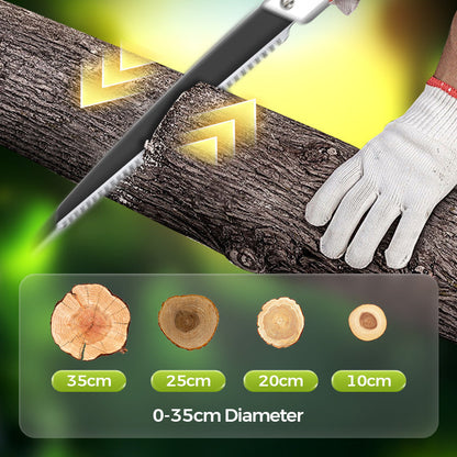 🌿 JETZT 50% RABATT! ⚡ Leichte und scharfe Universalsäge mit Scheide – SK5-Stahl, schneller Schnitt & ergonomischer Griff 🔪