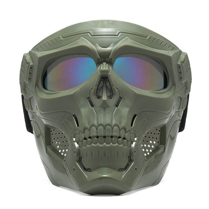 Schädel-Horror-Helm-Maske - 60% RABATT