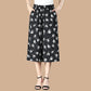 (🎁Hot Sale 2024 für das neue Jahr🎁-49 % RABATT) Damen Culottes aus Chiffon mit weitem Bein und hoher elastischer Taille