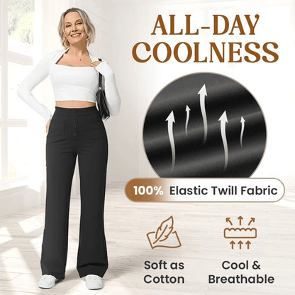 🔥Letzter Tag 50% RABATT🔥2026 NEUE Damen Casual High Waist Stretch Hose