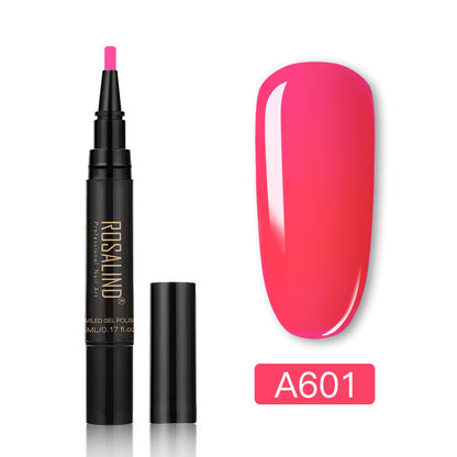 💅 Nur 3 €! 3-in-1-Nagellackstift – ohne Unterlack/Topcoat | Umweltfreundliches Wasserharz | DIY-Nagelset ✨