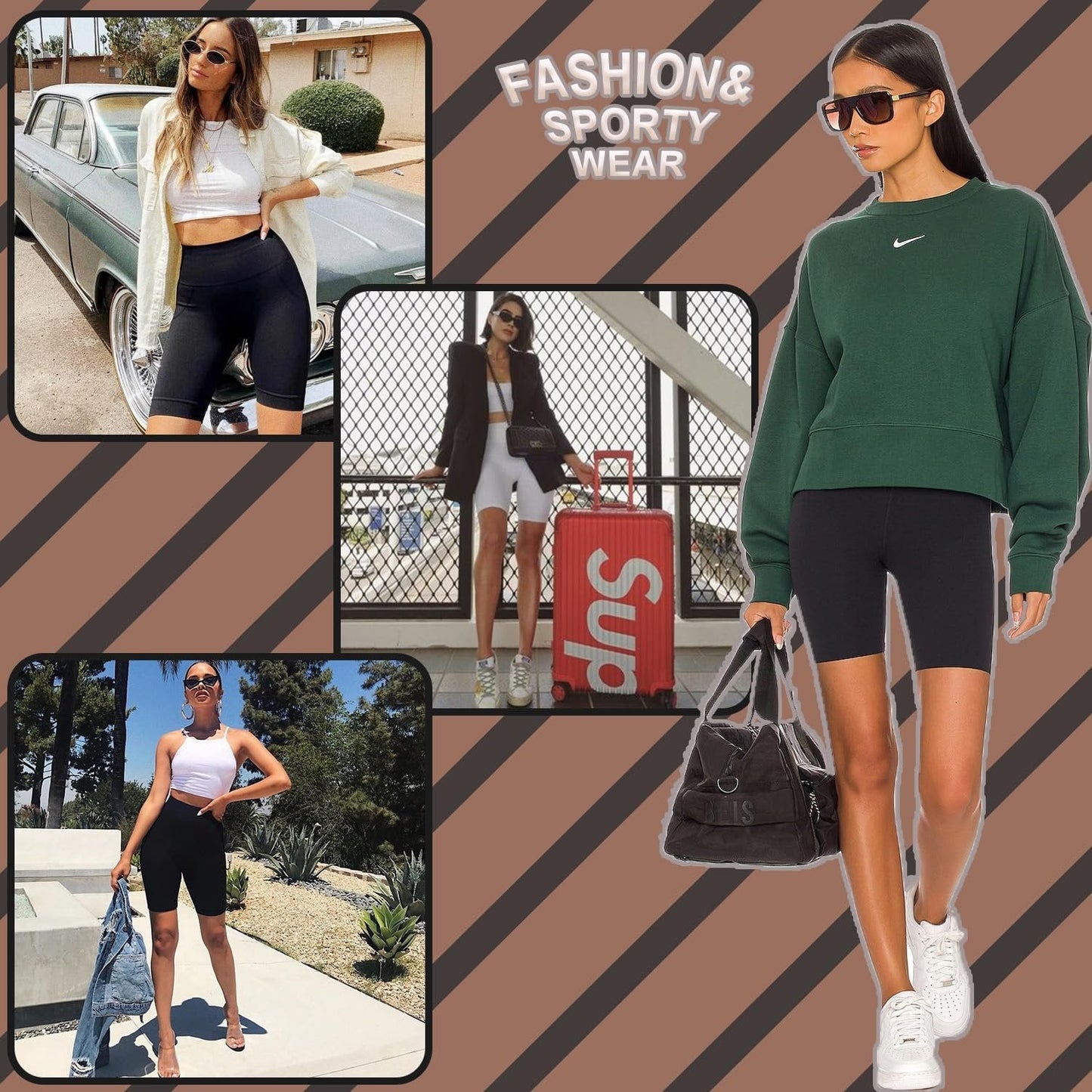 🔥 60% Rabatt – Nur kurze Zeit! ✨ Damen Hochtauch-Sporthose mit 2 Taschen: Feuchtigkeitsableitend & bauchkontrollierend 🏃‍♀️