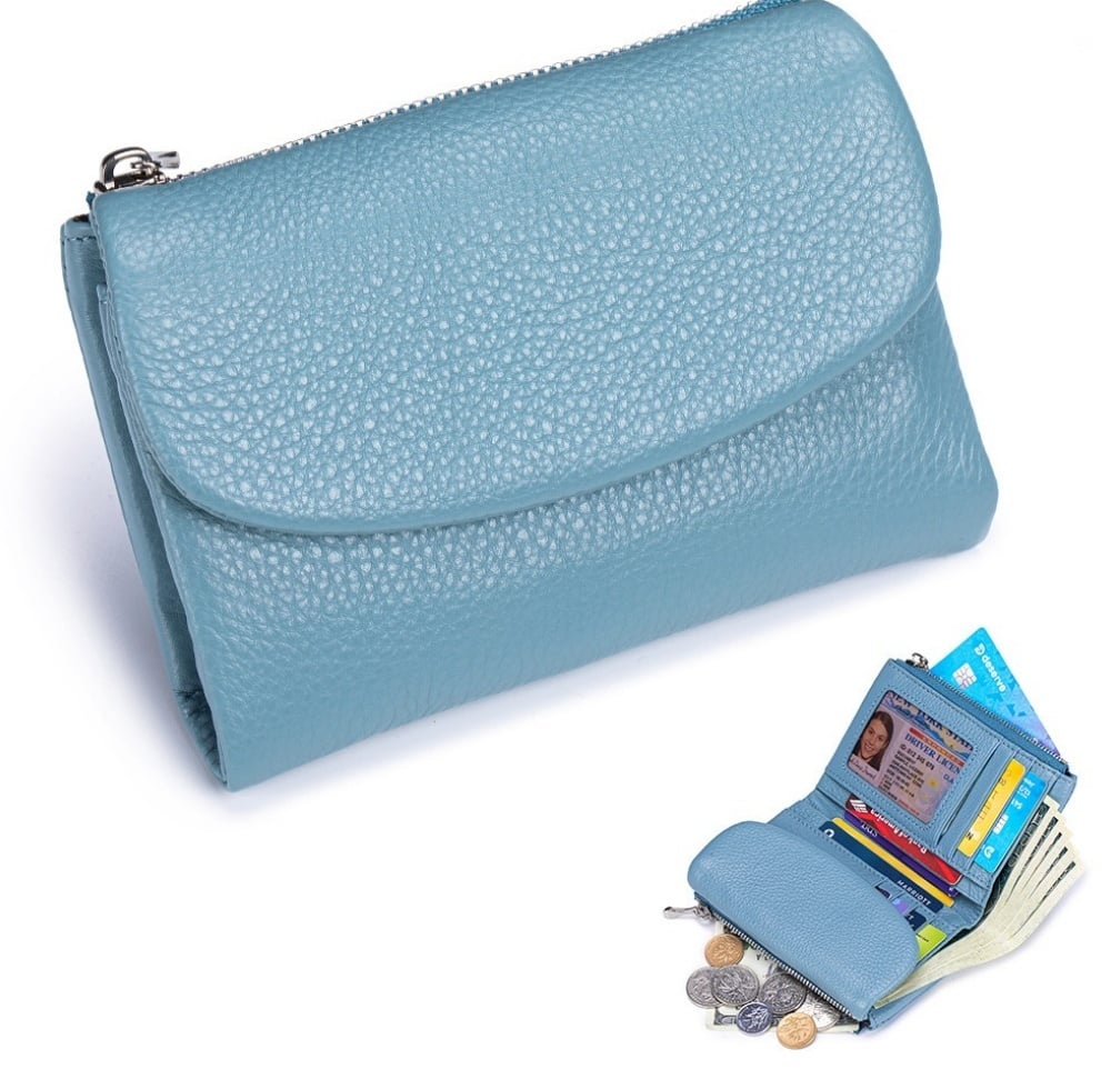 👛 50% Rabatt! Weiche kieselgenarbte Geldbörse – ultradünnes Münzfach | wasser- & kratzfest | 15 Farben verfügbar ✨