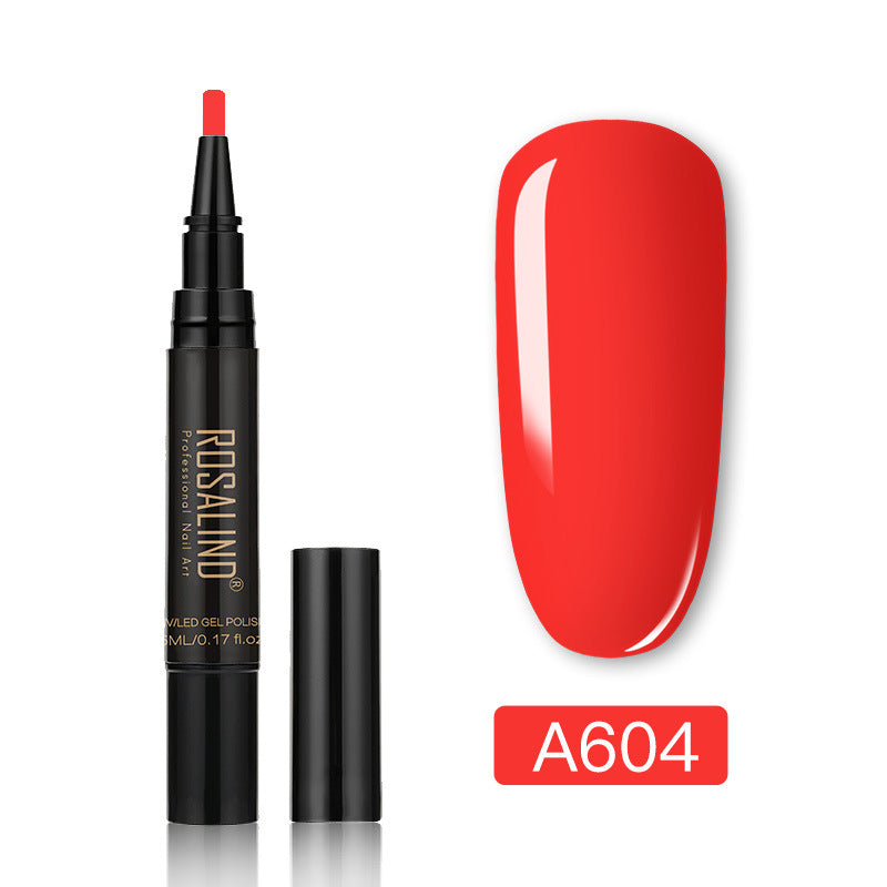 💅 Nur 3 €! 3-in-1-Nagellackstift – ohne Unterlack/Topcoat | Umweltfreundliches Wasserharz | DIY-Nagelset ✨