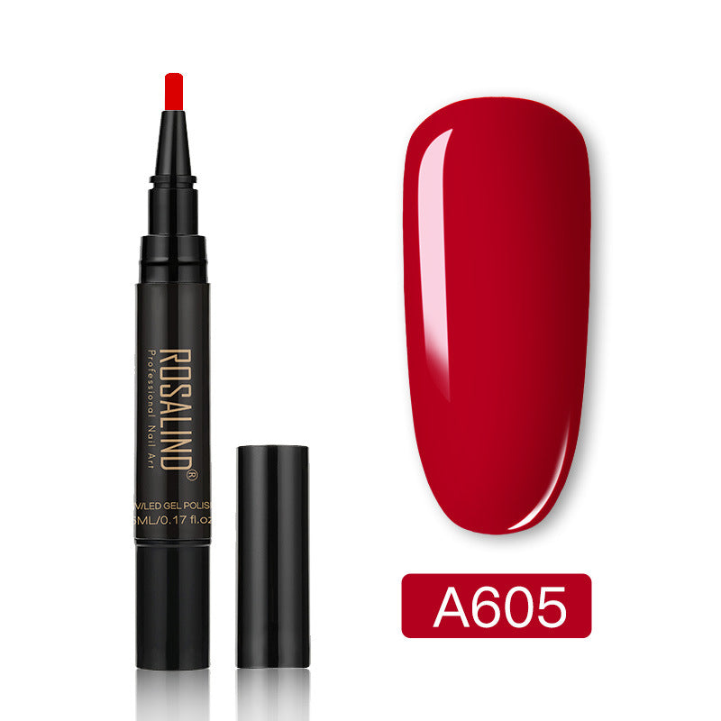 💅 Nur 3 €! 3-in-1-Nagellackstift – ohne Unterlack/Topcoat | Umweltfreundliches Wasserharz | DIY-Nagelset ✨