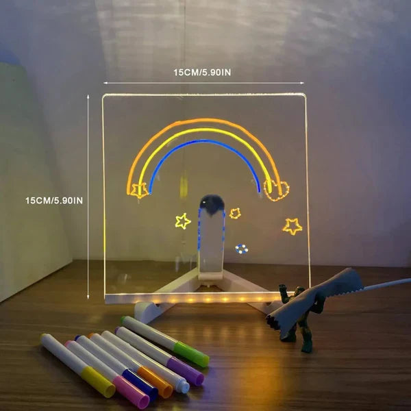 ✨Letzte Woche zum Sonderpreis: € 18.99 !!⏳🎨Leuchtende LED-Zeichentafel für Kinder