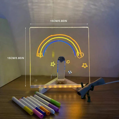 ✨Letzte Woche zum Sonderpreis: € 18.99 !!⏳🎨Leuchtende LED-Zeichentafel für Kinder
