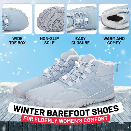 🔥HEIßer VERKAUF 2025🔥 Rutschfeste, wasserdichte Winter-Barefoot-Schuhe (unisex)