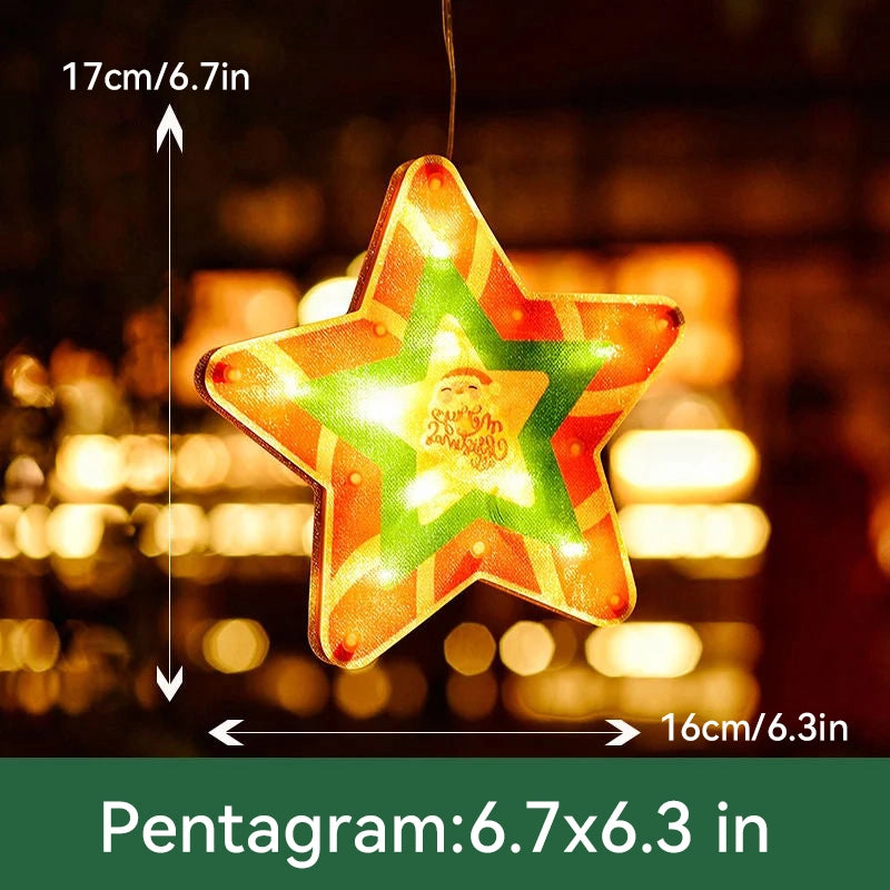 ⛄Weihnachtsvorverkauf🎄 Weihnachts-Fensterlichter💡