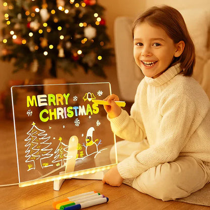 ✨Letzte Woche zum Sonderpreis: € 18.99 !!⏳🎨Leuchtende LED-Zeichentafel für Kinder