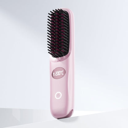 💖NUR NOCH 49 % RABATT💖 2-in-1-Haarglätter und kabelloser Haarglätter mit LED-Anzeige