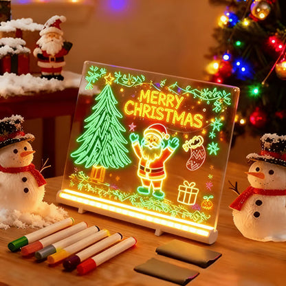 ✨Letzte Woche zum Sonderpreis: € 18.99 !!⏳🎨Leuchtende LED-Zeichentafel für Kinder