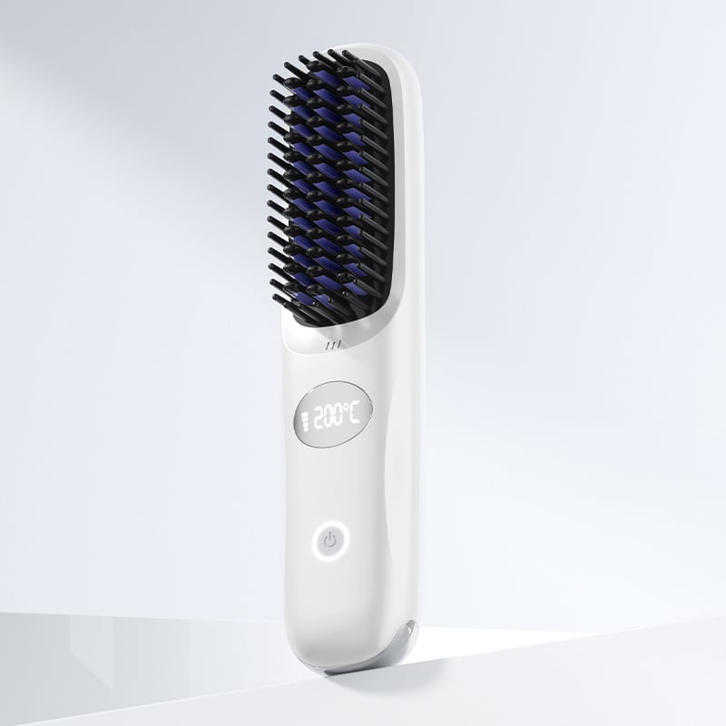 💖NUR NOCH 49 % RABATT💖 2-in-1-Haarglätter und kabelloser Haarglätter mit LED-Anzeige