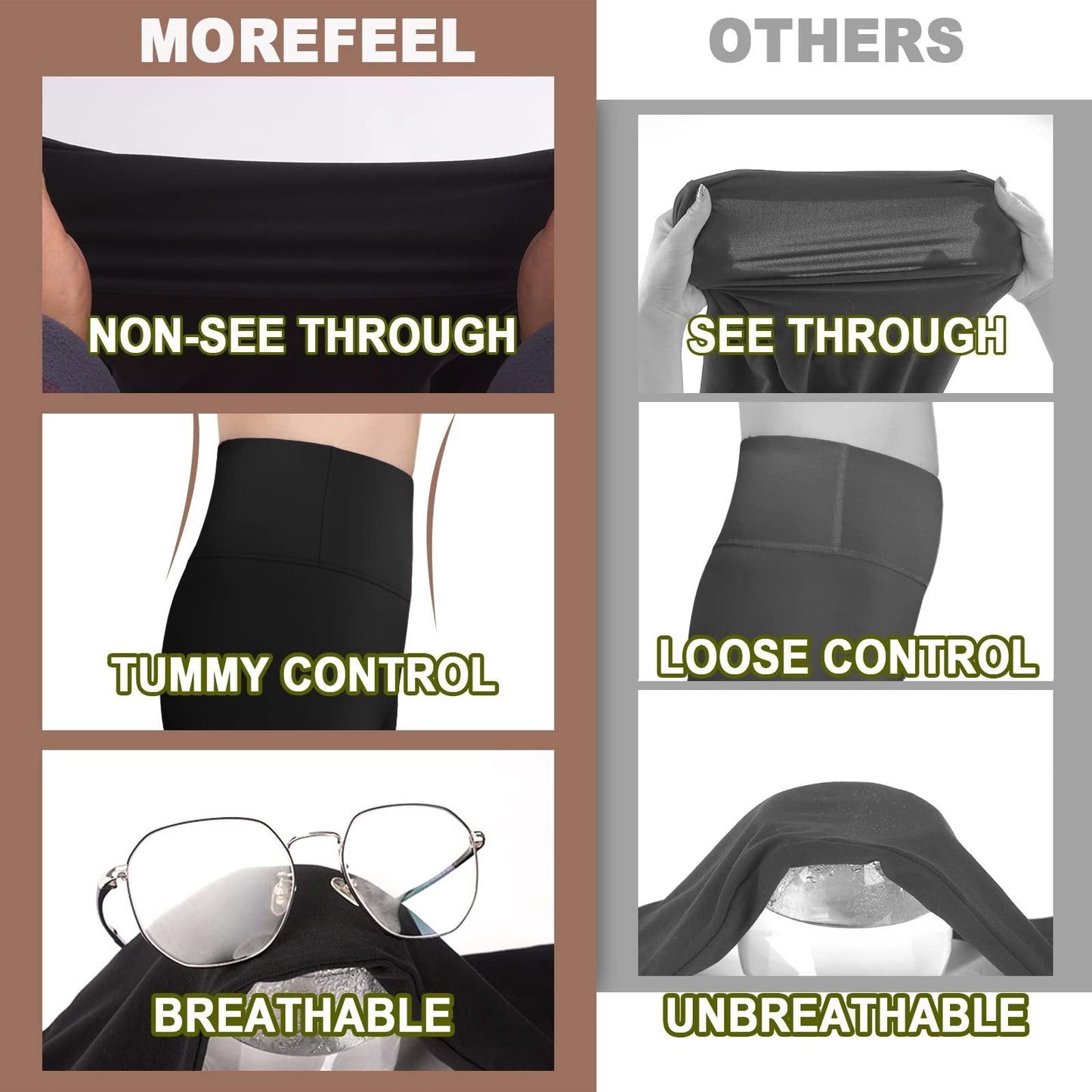 🔥 60% Rabatt – Nur kurze Zeit! ✨ Damen Hochtauch-Sporthose mit 2 Taschen: Feuchtigkeitsableitend & bauchkontrollierend 🏃‍♀️