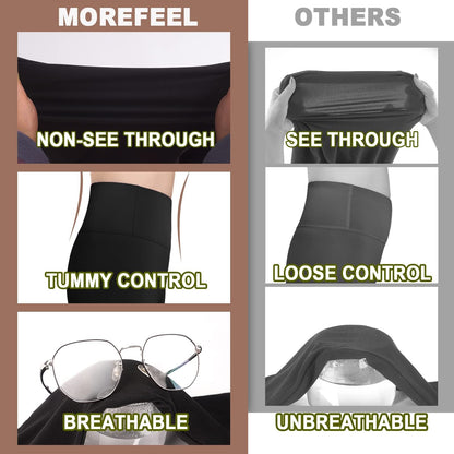 🔥 60% Rabatt – Nur kurze Zeit! ✨ Damen Hochtauch-Sporthose mit 2 Taschen: Feuchtigkeitsableitend & bauchkontrollierend 🏃‍♀️
