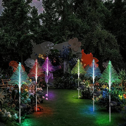 🔥Weihnachtsaktion 49% Rabatt - 🎄7 farbwechselnde Solar-Weihnachtsbäume Lichter🎄