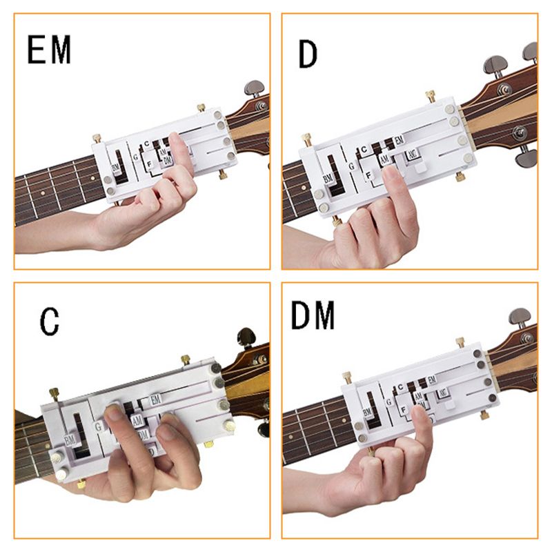 🖤Black Friday-Highlight!✨ Gitarren-Akkordhilfe mit nur einem Tastendruck – Sofortige Akkorde, anfängerfreundlich und portabel (Müheloses Gitarrenspiel für jedes Niveau!)