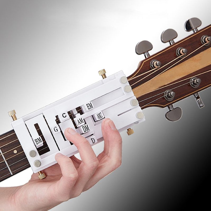 🖤Black Friday-Highlight!✨ Gitarren-Akkordhilfe mit nur einem Tastendruck – Sofortige Akkorde, anfängerfreundlich und portabel (Müheloses Gitarrenspiel für jedes Niveau!)