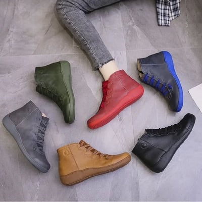 🏆HEISSER VERKAUF 49%🔥Freizeitstiefel für Frauen mit bequemer Fußgewölbestütze für alle Jahreszeiten