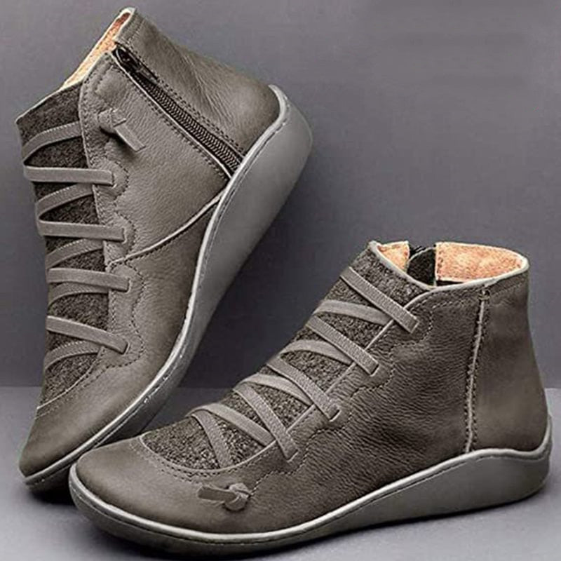🏆HEISSER VERKAUF 49%🔥Freizeitstiefel für Frauen mit bequemer Fußgewölbestütze für alle Jahreszeiten