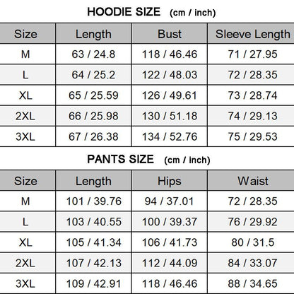 ⏳Zeitlich begrenztes Sonderangebot €33,98⏰Lässiger und bequemer Sweatshirt-Anzug mit Kapuze