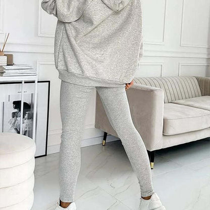 ⏳Zeitlich begrenztes Sonderangebot €33,98⏰Lässiger und bequemer Sweatshirt-Anzug mit Kapuze