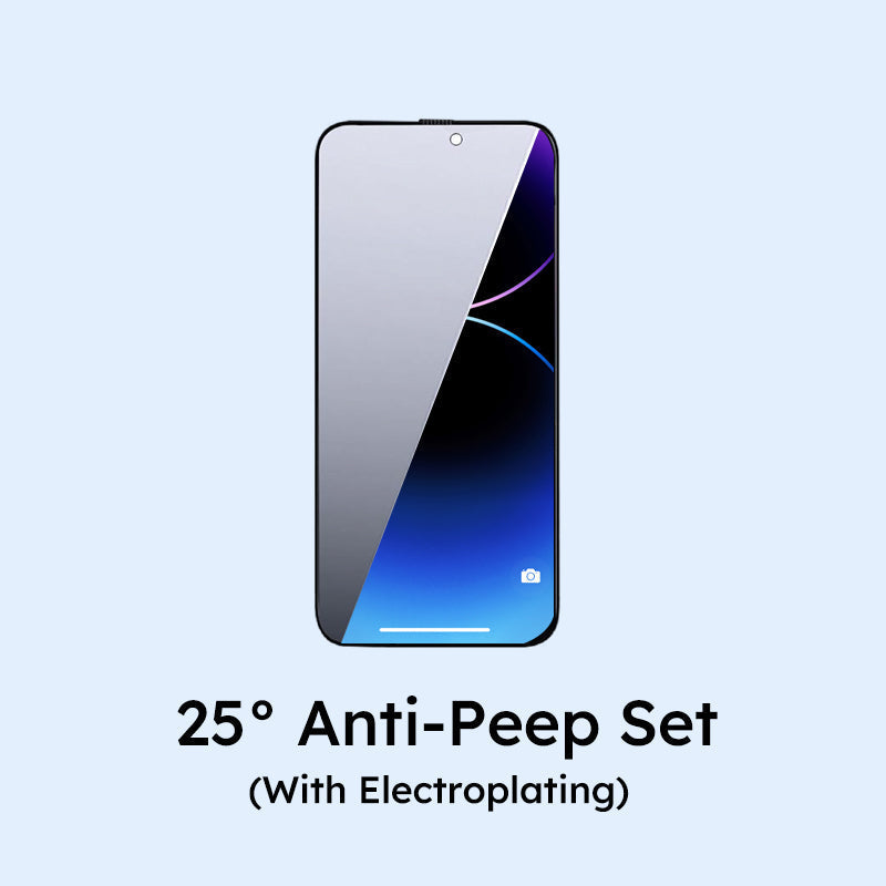🔥Multi-Angle Anti-Peep-Hartfolienset für das iPhone
