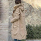 ✨Damen Winterparka mit Kapuze und warmem Fellkragen