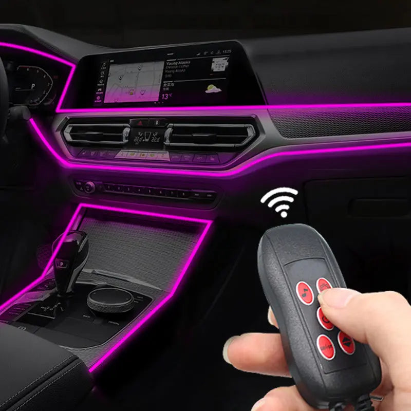 ✨56% Rabatt🎆Atmosphäre Neonstreifenlicht für Innenauto -Panel🚗