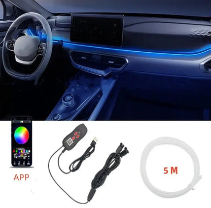 ✨56% Rabatt🎆Atmosphäre Neonstreifenlicht für Innenauto -Panel🚗
