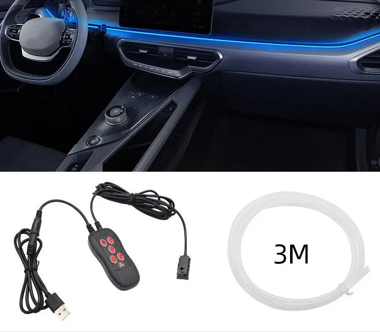 ✨56% Rabatt🎆Atmosphäre Neonstreifenlicht für Innenauto -Panel🚗
