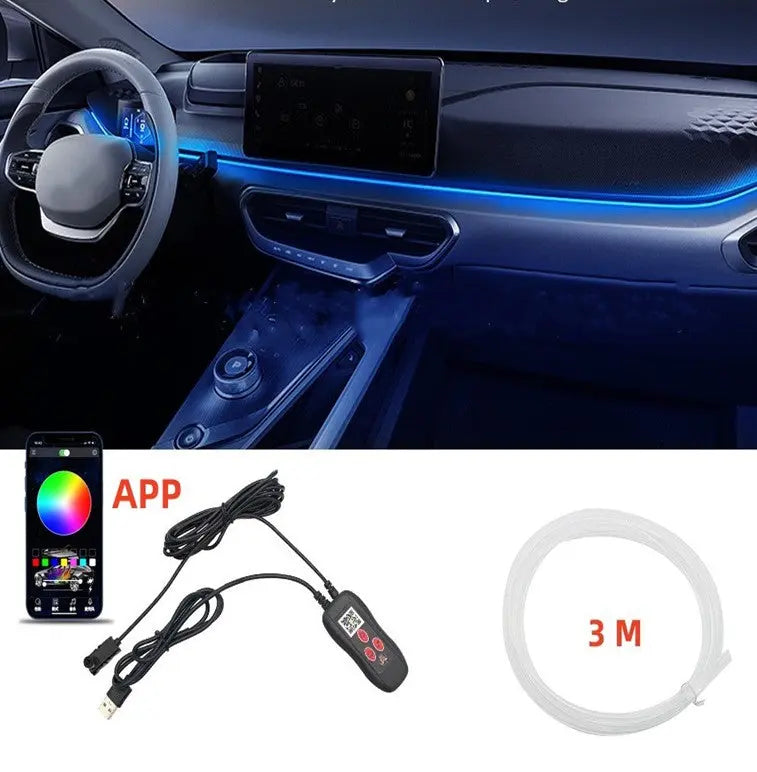 ✨56% Rabatt🎆Atmosphäre Neonstreifenlicht für Innenauto -Panel🚗