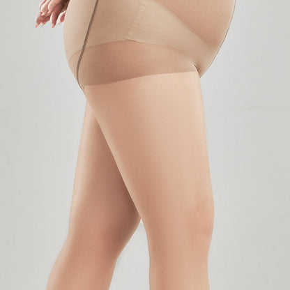 1+1 gratis 🎁Dünne, reißfeste Strumpfhose mit hohem Bund in großen Größen