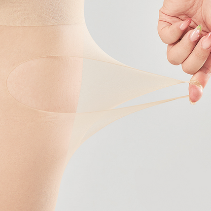 1+1 gratis 🎁Dünne, reißfeste Strumpfhose mit hohem Bund in großen Größen