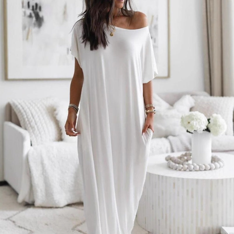 🏆 Bestseller – Damen Sommerkleid ☀️👗 leicht, schnell trocken, pflegeleicht – für Zuhause , Urlaub  & Spaziergänge 🌿